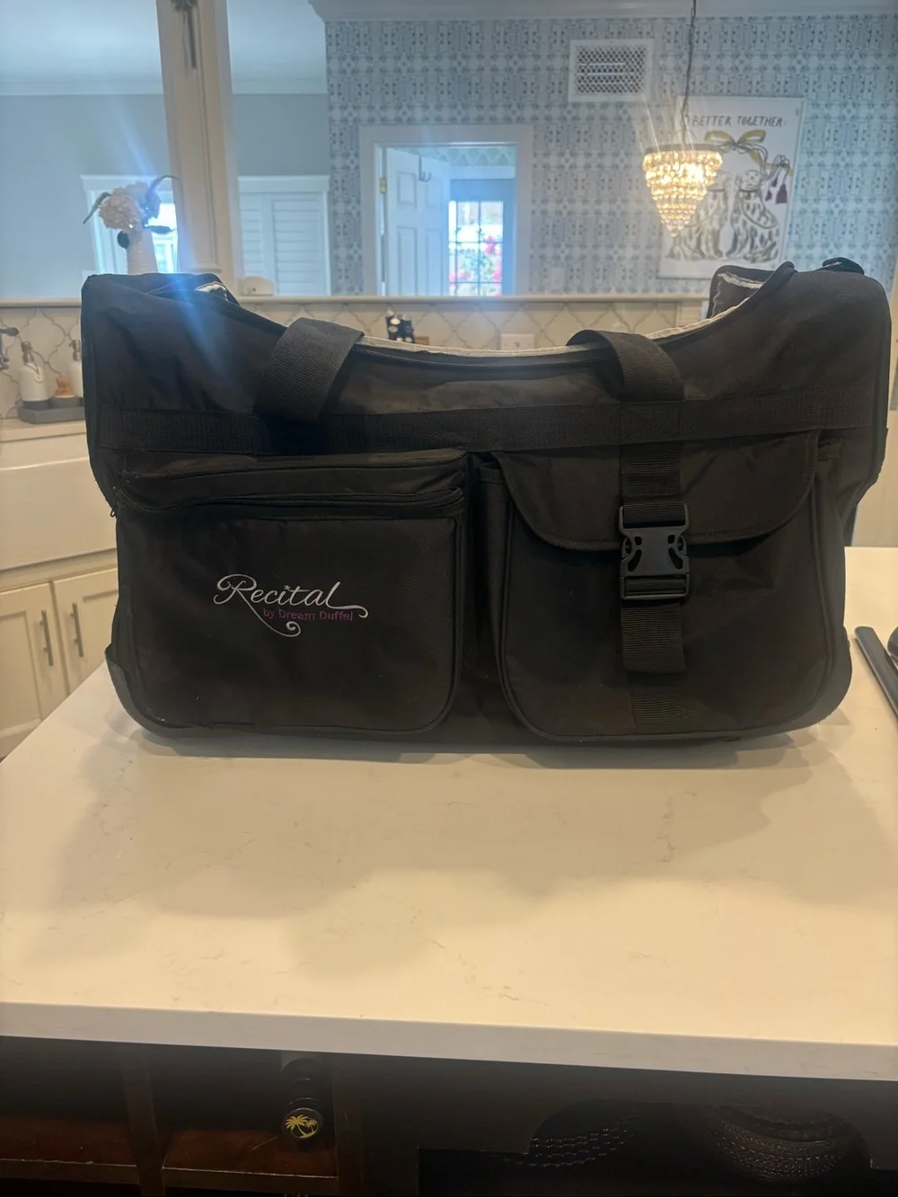 Black recital Lightweight collapsible Dream duffle